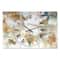 Designart Gilded Daydreams Oversized Multipanel Wall Clock